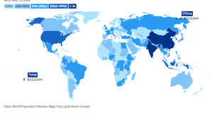 World population reaches 8 billion