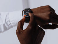 Apple Health, Heart Rate App on Apple watch.