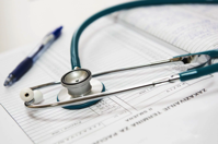 Blue and Silver Stetoscope Free Stock Photo