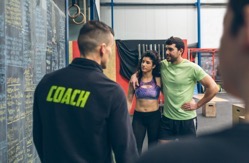 Couple with their coach in the gym 2021 08 29 23 19 29 utc