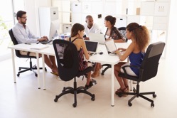 Creative team working in office of start up busine 2021 08 26 16 12 46 utc