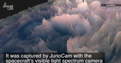 Cursor and New 3D Rendering From the Juno Spacecraft Show Jupiter s Spiky Storms Like Never Before Flipboard