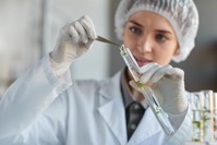 Female scientist working in biotech laboratory 2021 09 24 04 13 12 utc