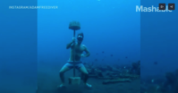 Freediving is like getting high 300 feet underwater