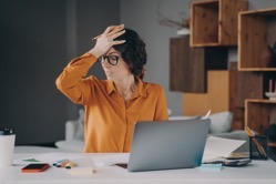 Frustrated italian female employee stressed about 2021 12 09 21 51 37 utc