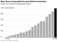 How novel coronavirus spread across the world visual explainer World news The Guardian