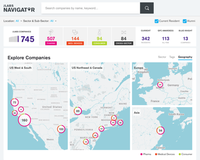 jlabs navigator screen shot