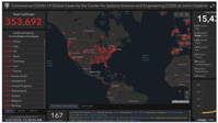 Johns Hopkins coronavirus tracking map now shows COVID 19 cases by city county Baltimore Business Journal