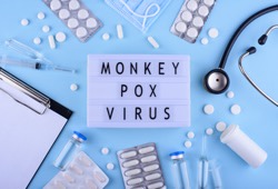 Monkeypox virus concept medical desk 2022 05 31 13 39 13 utc