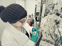 Engineering graduate researcher Alivia Mukherjee investigates how to add value to organic waste products such as coffee grounds. (Submitted) jpg