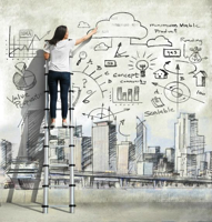 NewImage.png StartUP FIU helps budding entrepreneurs take their ideas from the drawing board to the production floor. (Illustration by Chris McAllister)