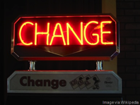Change - Via Wikipedia