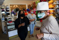 Though hiring increased, US small businesses are more concerned about the future amid the Covid-19 pandemic  Photo: AFP / Patrick T. Fallon 