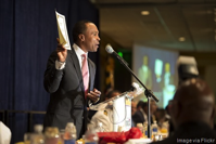 Man giving presentation