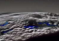 Rather than shooting lava into the air, ice volcanoes ooze a 'thicker, slushy icy-water mix or even possibly a solid flow like glaciers', says scientist Kelsi Singer Isacc HERERA, Kelsi SINGER NASA/JOHNS HOPKINS UNIVERSITY/APPLIED PHYSICS LABORATORY/SOUTHWEST RESEARCH INSTITUTE/AFP