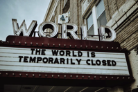 Movie sign with, 