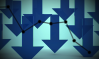down graph