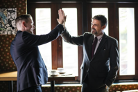high five