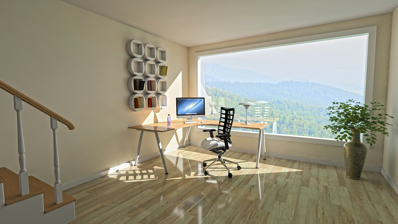 office sunlight