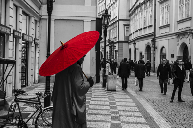 people walking