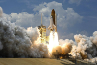 space shuttle launch