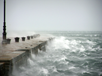stormy ocean