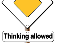 thinking allowed.