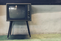 Sharp Television Tv Vintage Wall