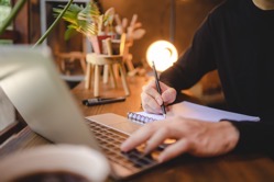 People hand holding a pen for working to write on 2022 01 18 23 39 36 utc