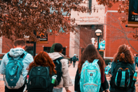 People Wearing Backpacks Free Stock Photo