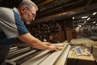 Portrait of serious craftsman laboring in his work 2021 12 22 16 03 57 utc