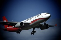 airplane landing