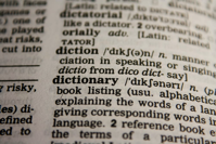 dictionary
