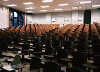 empty classroom