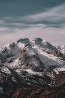 Glacier on Mountain