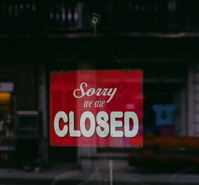 Red and White Signage Free Stock Photo