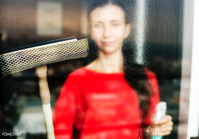 cleaning windows