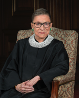Ruth Bader Ginsburg 2016 portrait - Public Domain