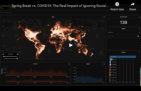 Spring Break vs COVID 19 Mapping the Real Impact of Ignoring Social Distancing Open Culture
