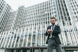 Successful businessman in a financial area 2022 03 04 06 11 16 utc
