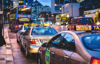 Taxi Traffic Night Free photo on Pixabay