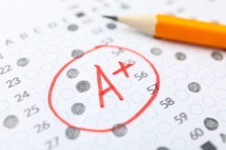 Test score sheet with answers grade a and pencil 2021 09 02 21 27 37 utc