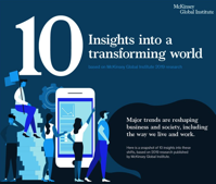 Top 10 most popular economics charts from the McKinsey Global Institute 2019 McKinsey