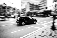 car on street