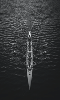 Rowing Team in a boat