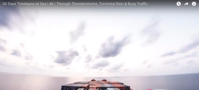 Watch this gorgeous 30 day timelapse of what it s like to be at sea