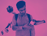 Window and Meet the guy with four arms two of which someone else controls in VR MIT Technology Review