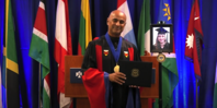 With commencements moved to virtual realm one school experiments with robots