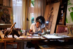 Young african american artist at work in the studi 2022 01 18 23 57 49 utc